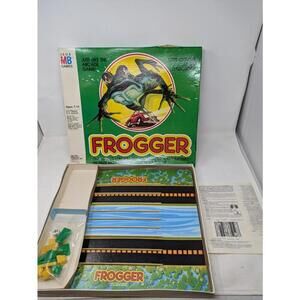 Milton Bradley Frogger Board Game 1981 1982 Vintage Sega 80s